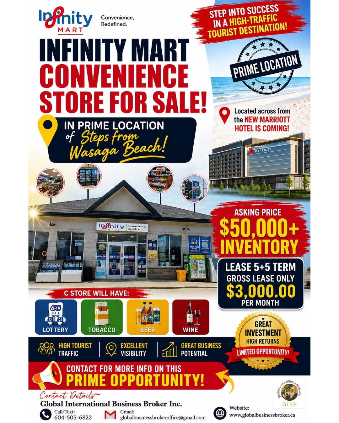Infinity Mart Convenience Store for Sale